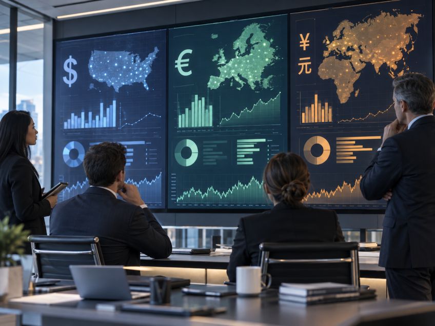 investors comparing startup funding activity